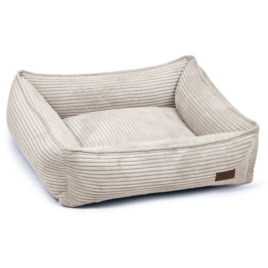 Dog Bed Ribbed 65x60x20 cm Light Grey Designed By Lotte Grey