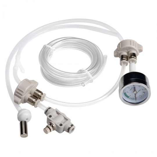 Betterlifegb - diy CO2 system for aquarium plant, Aquarium accessories CO2, diy CO2 generator with pressure tester and airflow control valve for