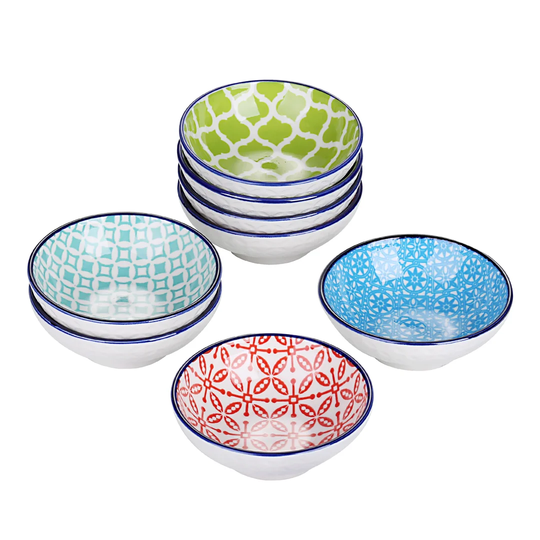 Macaroc 8 Piece Dip Bowl Set