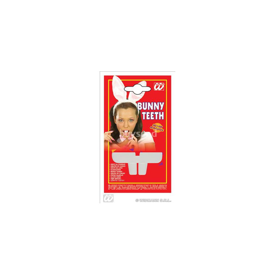 Bunny Teeth Fancy Dress Accessory - Rabbit White Veneers Playboy Joke Animals - teeth bunny rabbit white accessory veneers playboy fancy dress joke