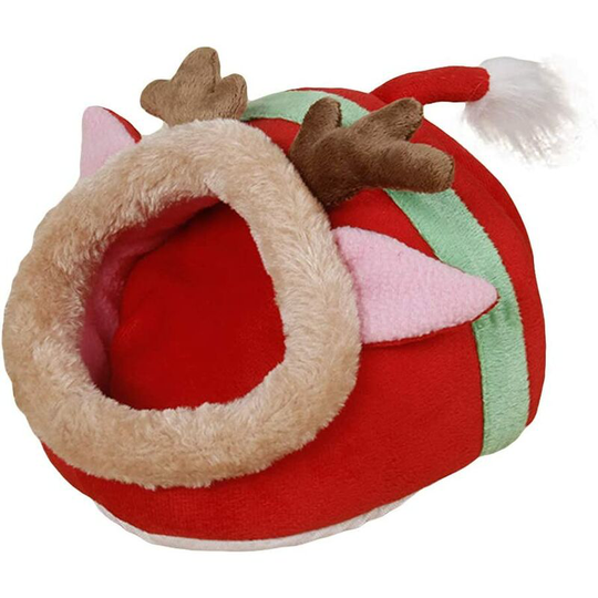 Bearsu - Cartoon animal shape hamster bed for small pet