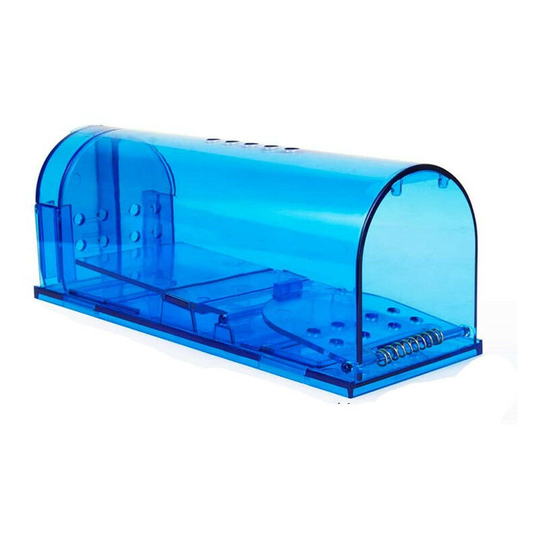 Efficient Live Mouse Trap Set of 1, Humane Safe Rat Trap for Indoor and Outdoor Gardens, Animal Frie