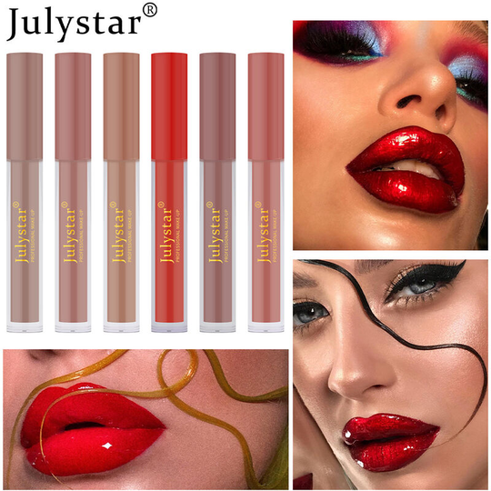 Lip Plumper Gloss Set,6 Colors Plumping Lipstick Set for Women,Glass Shine,Moisturizer,Lip Balm,Lip Gloss Set