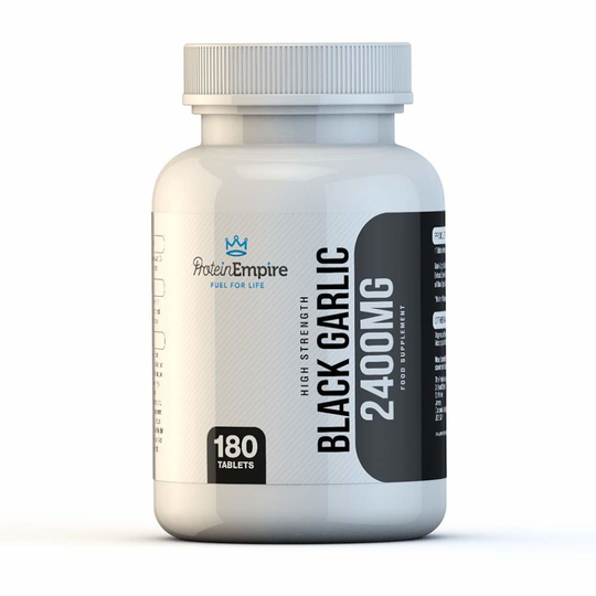 Protein Empire High Strength Odourless Black Garlic Supplement 2,400mg | Immunity Support Antioxidants, 6 Month Supply Suitable for Vegans &...