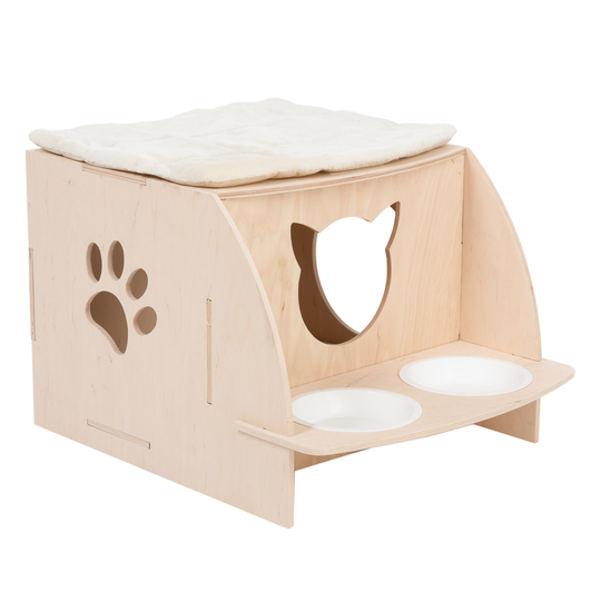 Natural Paradise Cat House - Daisy - 57 x 42.8 x 36cm (L x W x H)