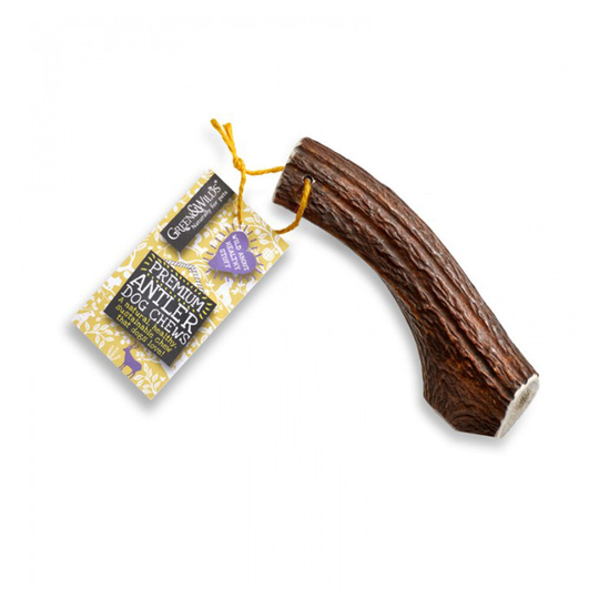 Green & Wilds Original Antler Dog Chew - Tough Extra Large