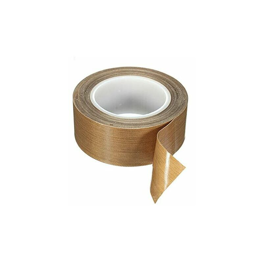Monly - High Temperature Adhesive Tape, 40mm x 10m, Heat Resistant Teflon Tape -70°C-260°C for Manual Impulse Vacuum Sealing (1 Pack)