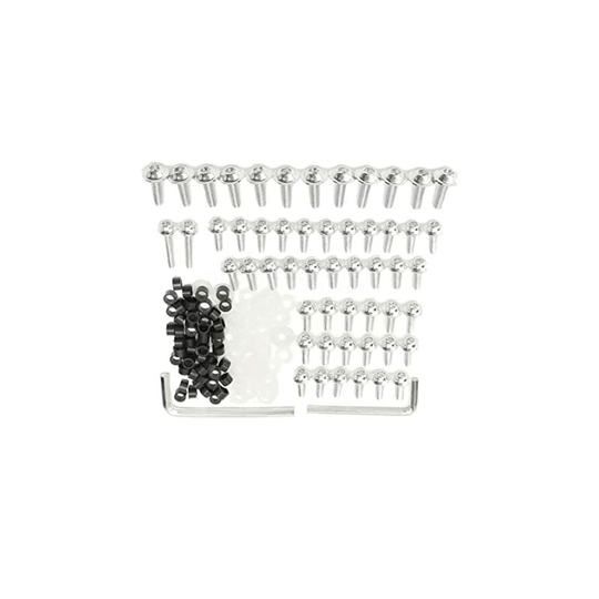 158 Pieces Body Screws Nuts Motorcycle Accessories