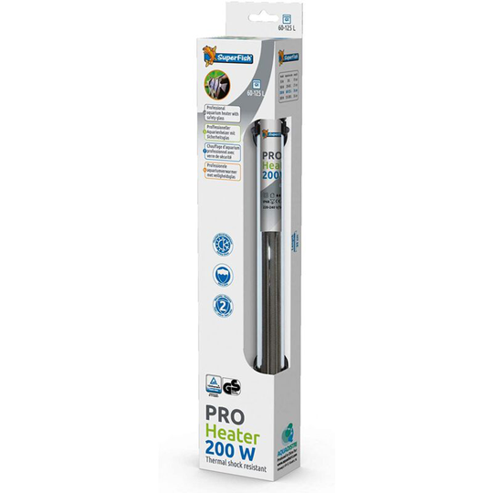 Superfish - Pro Heater 200W for Aquariums sized 60-125L (35cm)