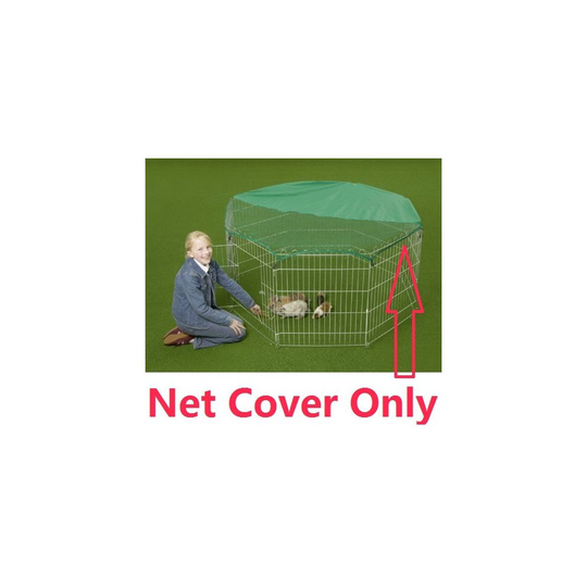 Safety Net Cover Sunshield Sun Shade Only, compatible for VivaPet Trixie rectangle 57" x 48", 72" x 48", 85" x 48" Galvanised rabbit run cage...