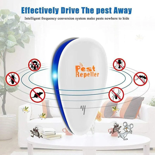Benobby Kids - Ultrasonic Pest Repeller 6 PacKs, Mouse Repellent Electronic Indoor Pest Repellent Plug in for Insects, Pest Control for Bugs Insects