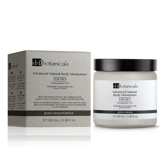 Dr Botanicals Pomegranate Noir Advanced Natural Body Moisturizer for Men