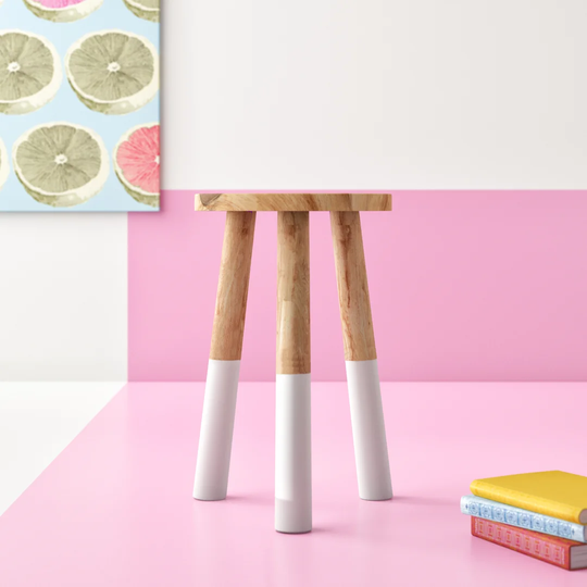 Sverre Solid Wood Stool