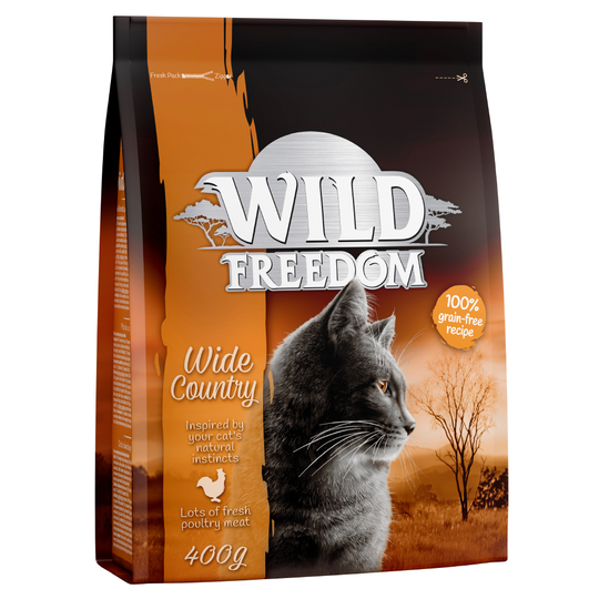 400g Wild Freedom Dry Cat Food - Special Price!* - Wide Country - Poultry (400g)