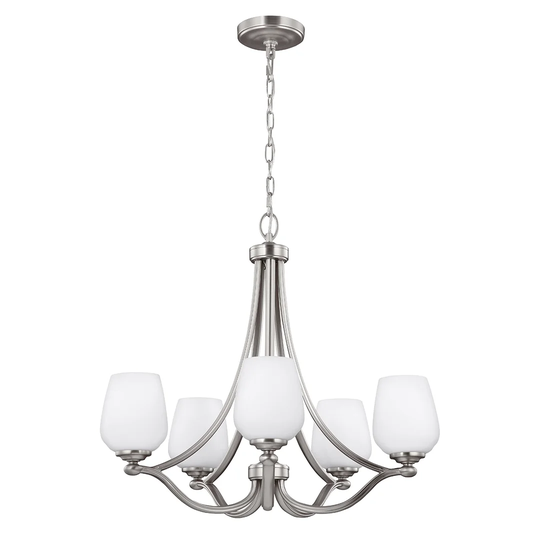 Lankford 5-Light Shaded Chandelier