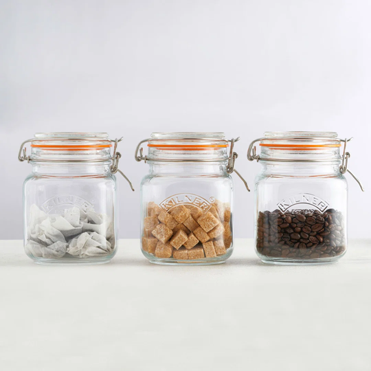 Clip Top 1000ml Storage Jar