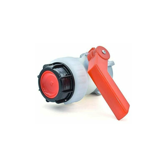 Multitanks - 2 inch type a ball valve with 75mm floating nut for Schutz tank - S60x6 Thsinde