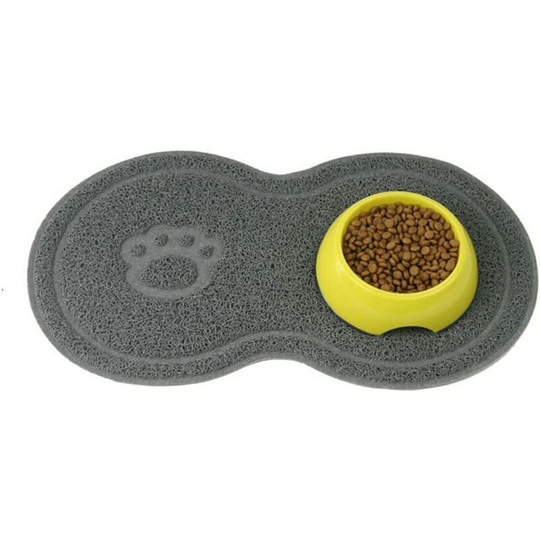 Kitten Food pvc Feeding Bowl Placemat Non-slip Pet Litter Mat Blanket For Cats and Dogs