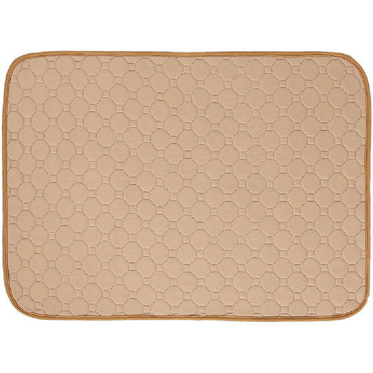 Dog Pee Pads Pet Training Mat for Dogs Cats Rabbit Beige , l