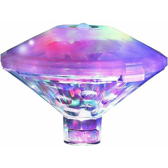 Battery Operated Floating led Pool/Pond Light 7 Modes Assorted Colors