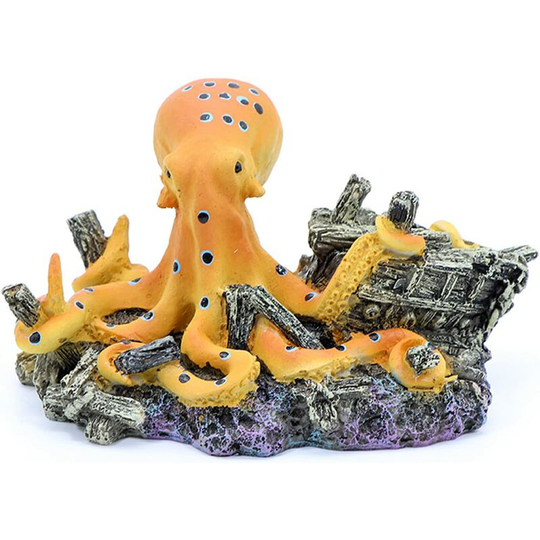 Benobby Kids - Aquarium Decoration Octopus Aquarium Resin decoration Octopus Landscape Decoration Aquarium Polyresin Cave Ornament Decoration for