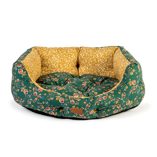 Fatface Bolster Cushion in Green