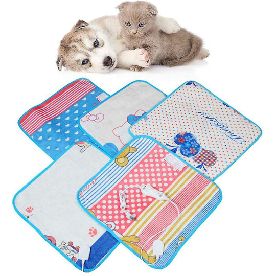 Joorrt - Pet Heating Pad for Dogs and Cats Flexible and Comfortable Pet Heating Pad Heated Pet Heating Pad with Durable Interior for Dogs Cats Puppies