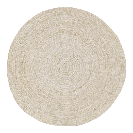 Benton Hand Braided Off White Rug