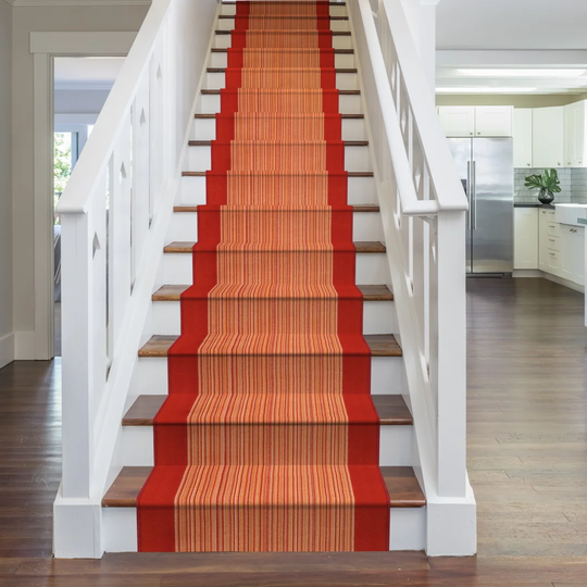 Allante Looped Terracotta Stair Runner