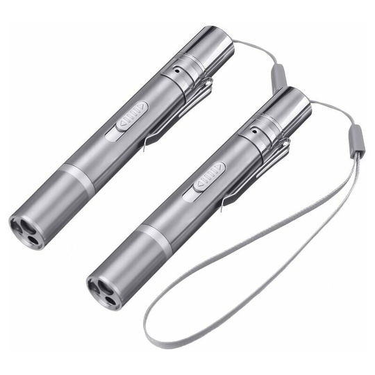 3-in-1 Cat Toys Laser Pointer led Flashlight Rechargeable Light Pen