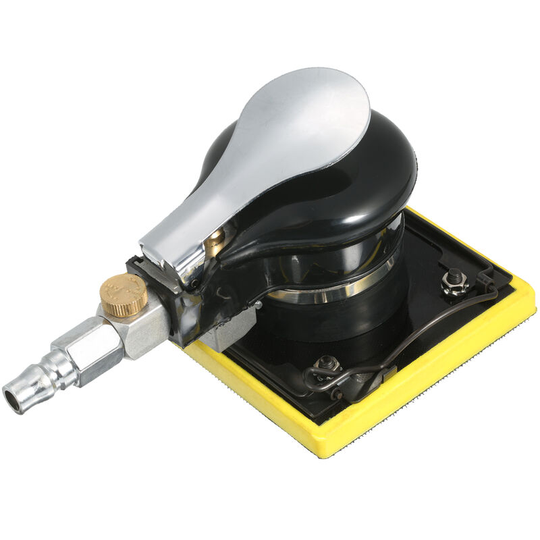 Pneumatic Random Orbit Sander Air Sander Polisher Palm Sander for Car Paint Care Rust Removal Wood Grinder 100x110mm,model: 100x110mm