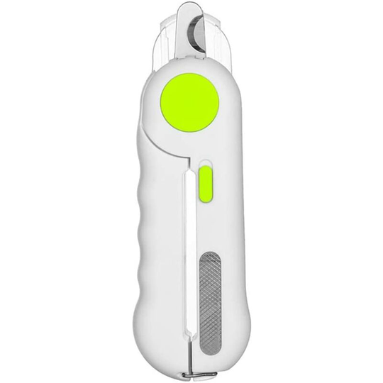 Nail Clippers and Nail File for Cat and Dog with LED Light, Non-Slip Handle, Nail Clippers
