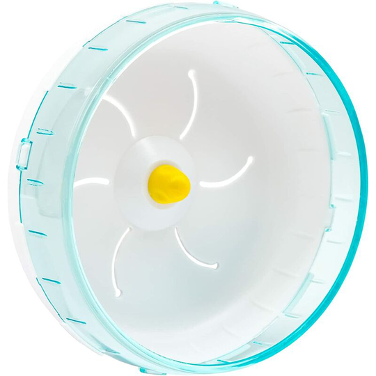 Heguyey - 17.5cm (6.9 inch) Silent Exercise Wheel for Hamsters Pets Running Sports Jogging Silent Exercise Wheel Large exercise wheel for hamsters,