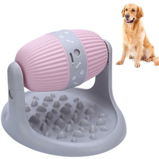 Sun Flowergb - Dog and Cat Food Puzzle Toy Snacks Boring Dispensing Slow Feeder - Smart Feeding and Height Adjustable Anxiety iq Training for Small