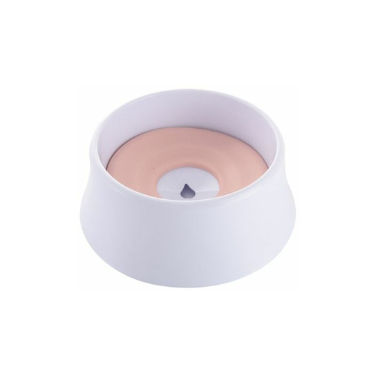 Automatic Dog Waterer, Non-Wetting Mouth, Cat Water Basin, Dog Basin, Anti-Splash Non-Slip Pet Cat Bowl Supplies (Powder)