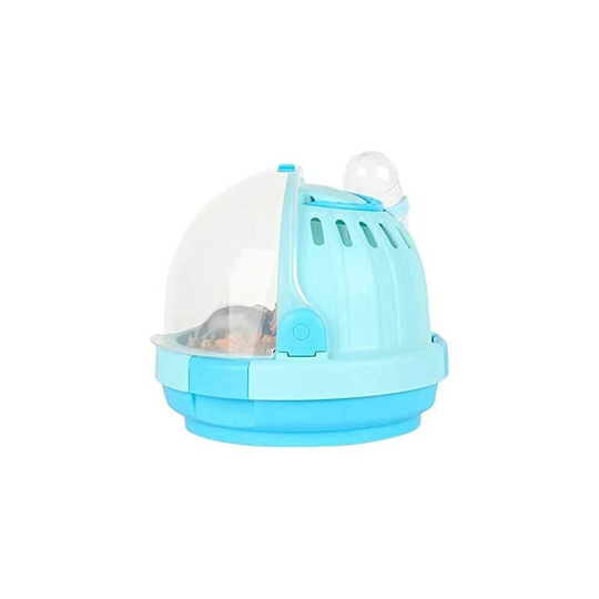 Echoo - Portable Hamster Carry Cage, with Water Bottle Travel Handbags &Outdoor Carrier Vacation House for Small Animals Like Dwarf Hamster and Mouse