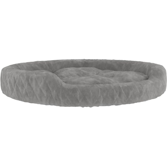 Dog Bed Grey 90x70x23 cm Plush Vidaxl Grey
