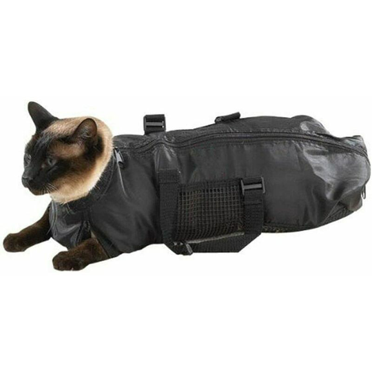 Pet Supplies Cat Grooming Bag - Cat Restraint Bag, Cat Grooming Accessory(46*24cm)