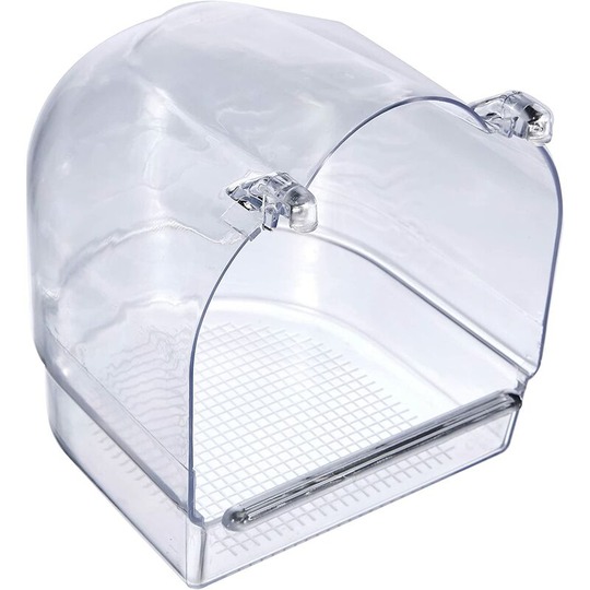 Sun Flowergb - Covered bird bath Semi-circular shape - 13 × 13 × 13.5 cm