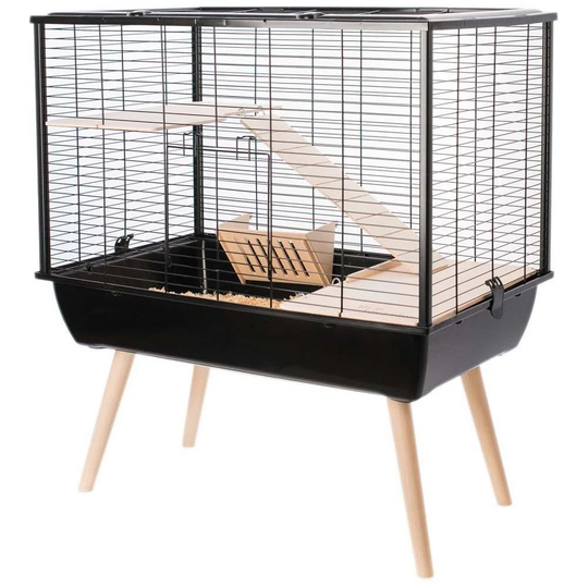 Neo Muky Cage For Large Rodents 58 Cm Black