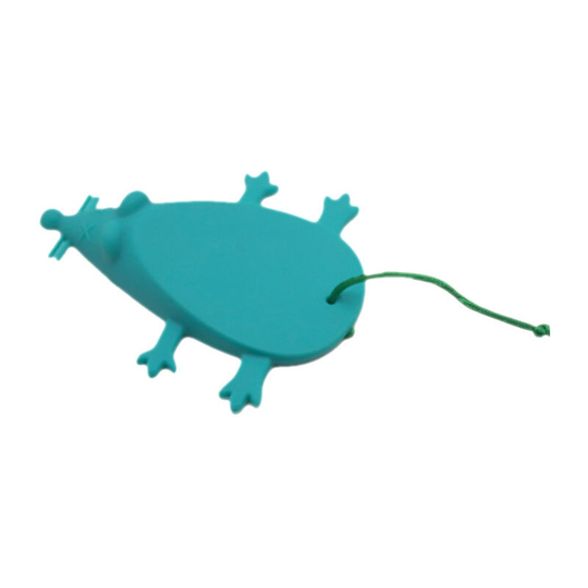 Door Stopper, Universal Silicone Mouse Door Stopper, Door Stopper Finger Protector (Pack of 1, light green)