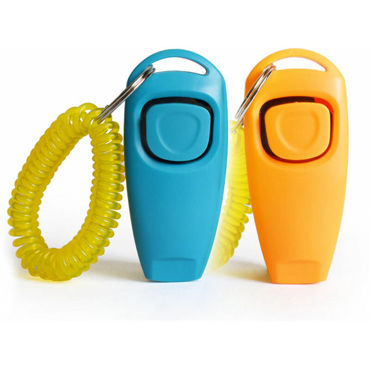Pet Training Tools with Keychain, 2Pcs