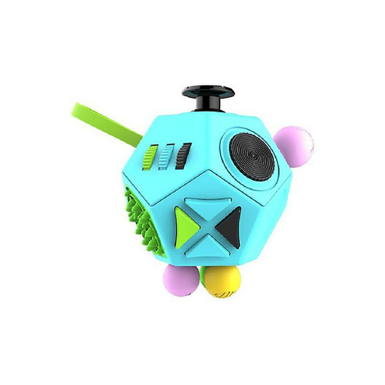 12 Sided Fidget Toy For Adults Anti Anxiety Dodecagon Relieves Stress And Decompression Controller Block Toys For Kids And Adult