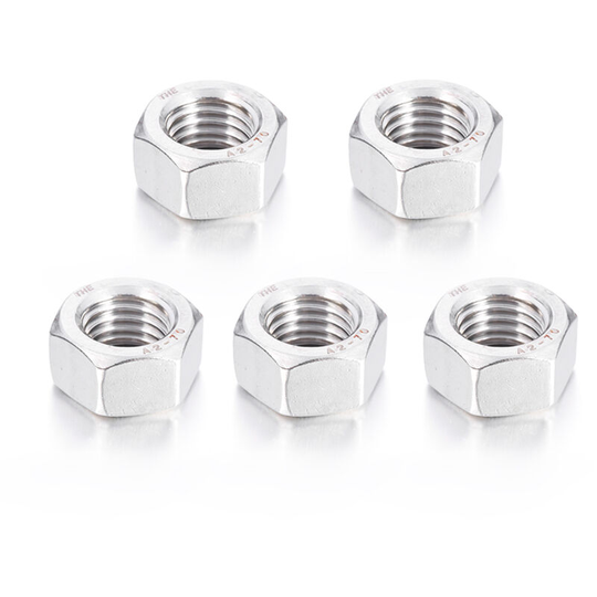 304 A2 DIN934 Stainless Steel Marine Grade Full Nuts Hex Nut M3, M18 - M18