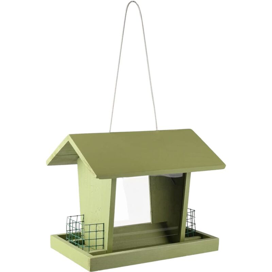Hanging Bird Feeder Silo Mado Green Flamingo Green