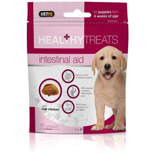 VetIQ Healthy Treats Intestinal Aid For Puppies (50g) (May Vary) - May Vary