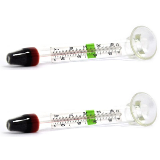 Fish Tank Thermometer Water Thermometer Aquarium Water Temperature Measuring Tank Type Special High Precision Diving Patch Fixed to the Wall