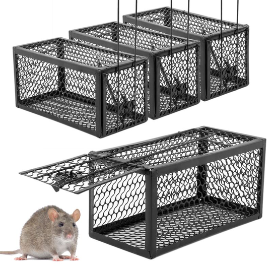 4 Pack KCT Humane Rat Trap No Kill Bait Rodent Catcher