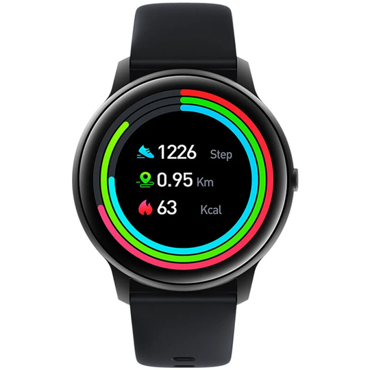 Imilab - KW66 Smart Watch Metal Fitness Tracker 3D Curved Full Touch IP68 Waterproof 13 Sports Modes 24H Heart Rate Monitor bt Smartwatch for Men