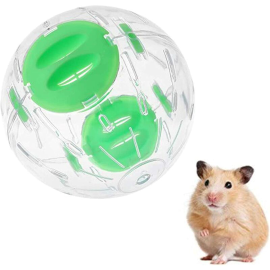 Devenirriche - Hamster Ball , Exercise Ball Plastic Gerbil Toy Hamster Exercise Ball for Small Animal Transparent Pet Travel Ball are very suitable
